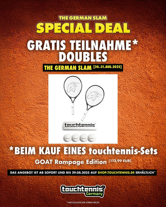 touchtennis-Set: GOAT Rampage Edition